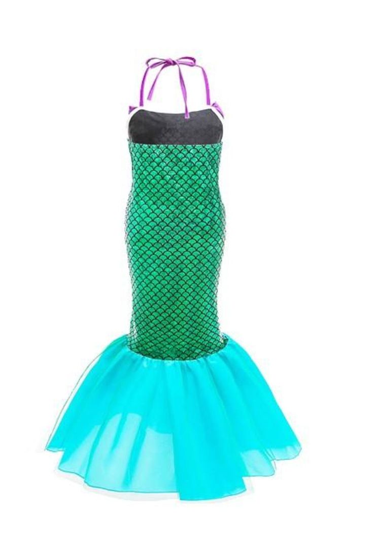 Disfraz Princesas Sirenita Ariel Para Niña Disney-1