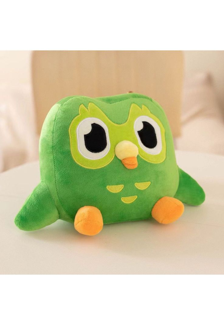 Peluche Duolingo Duo Buho-1