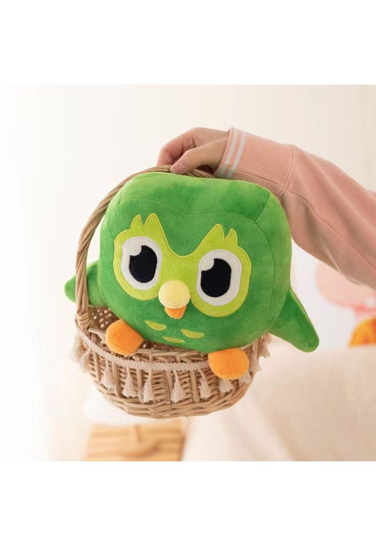 Peluche Duolingo Duo Buho-3