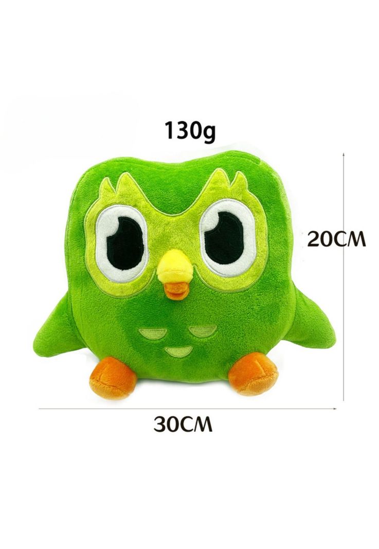 Peluche Duolingo Duo Buho-4