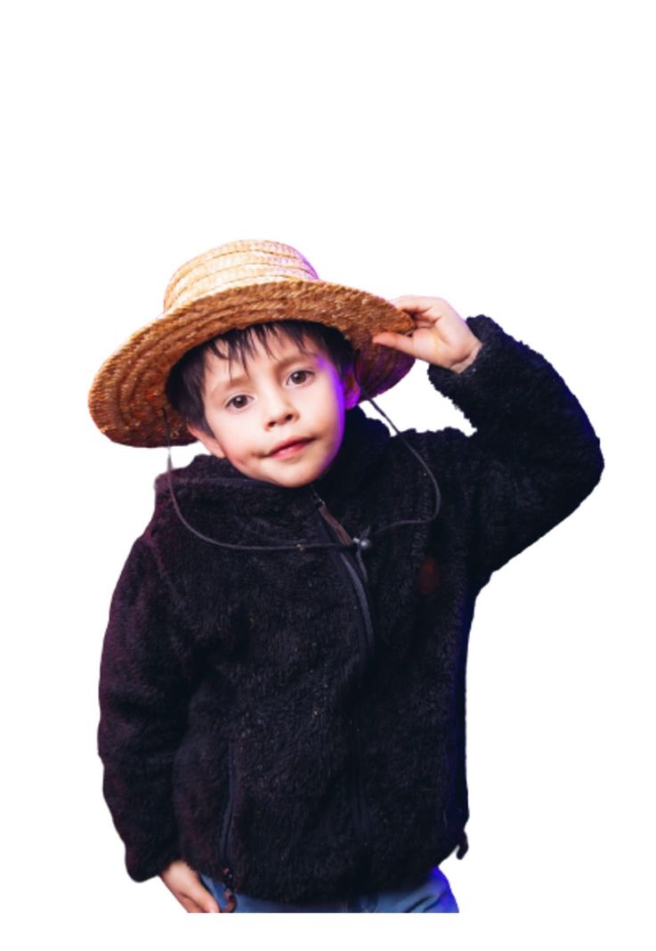 Sombrero Chupalla Huaso Niños Fiestas Patrias-0