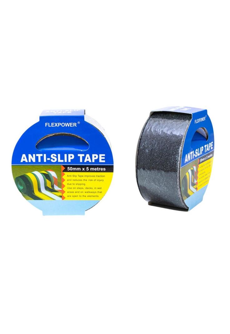 Cinta Antideslizante Excelente Calidad 50 mm x 5 mts Negra-0