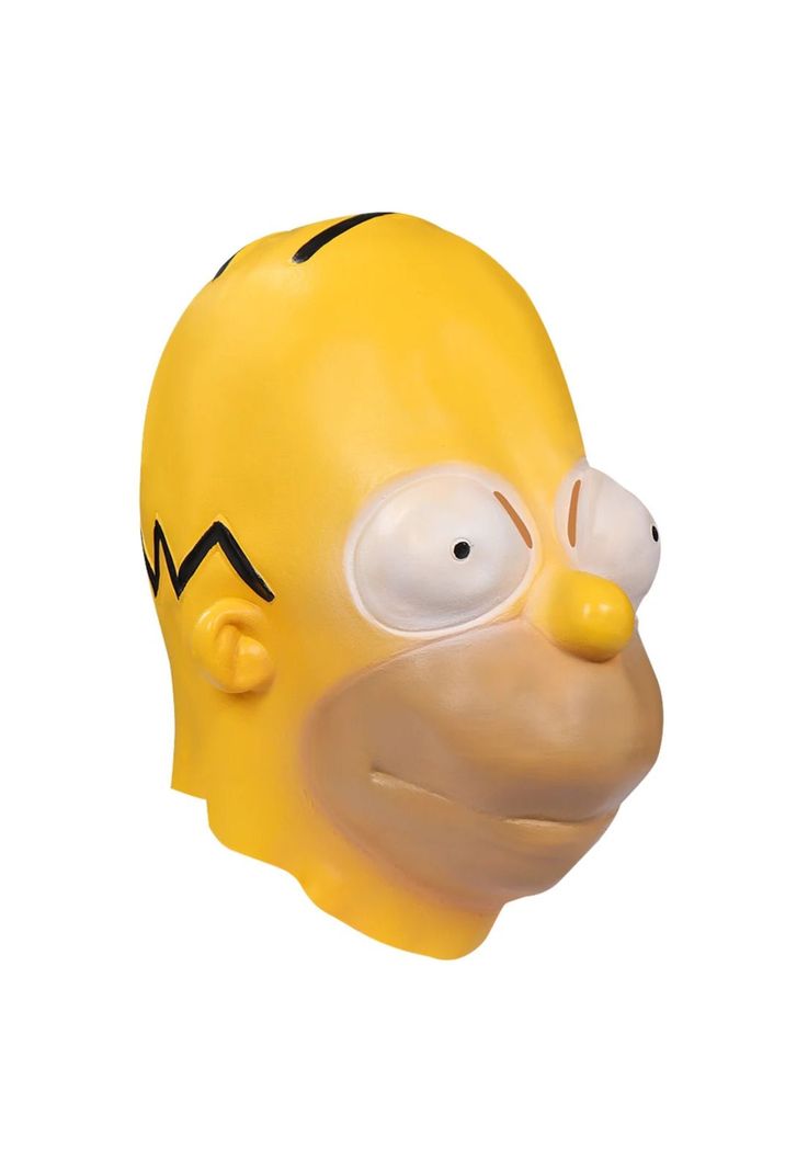 Mascara Homero Simpson Los Simpson Latex Adulto-0