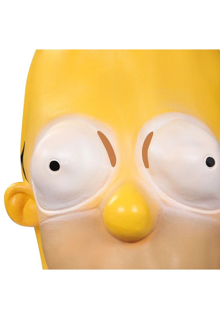 Mascara Homero Simpson Los Simpson Latex Adulto-1