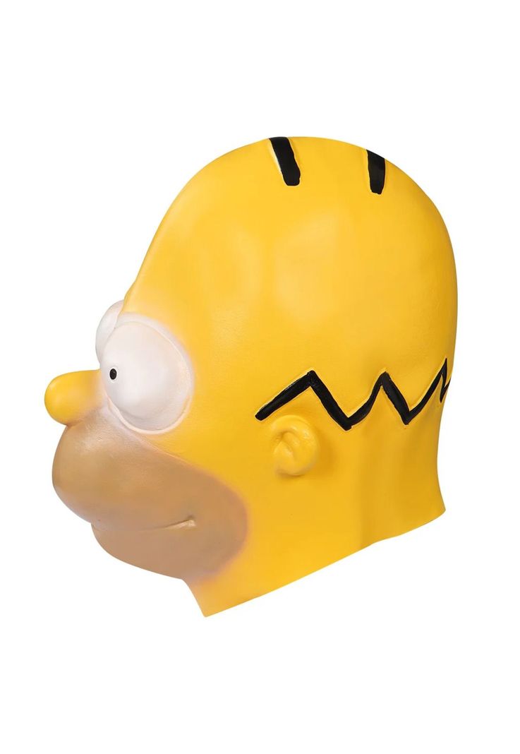 Mascara Homero Simpson Los Simpson Latex Adulto-3