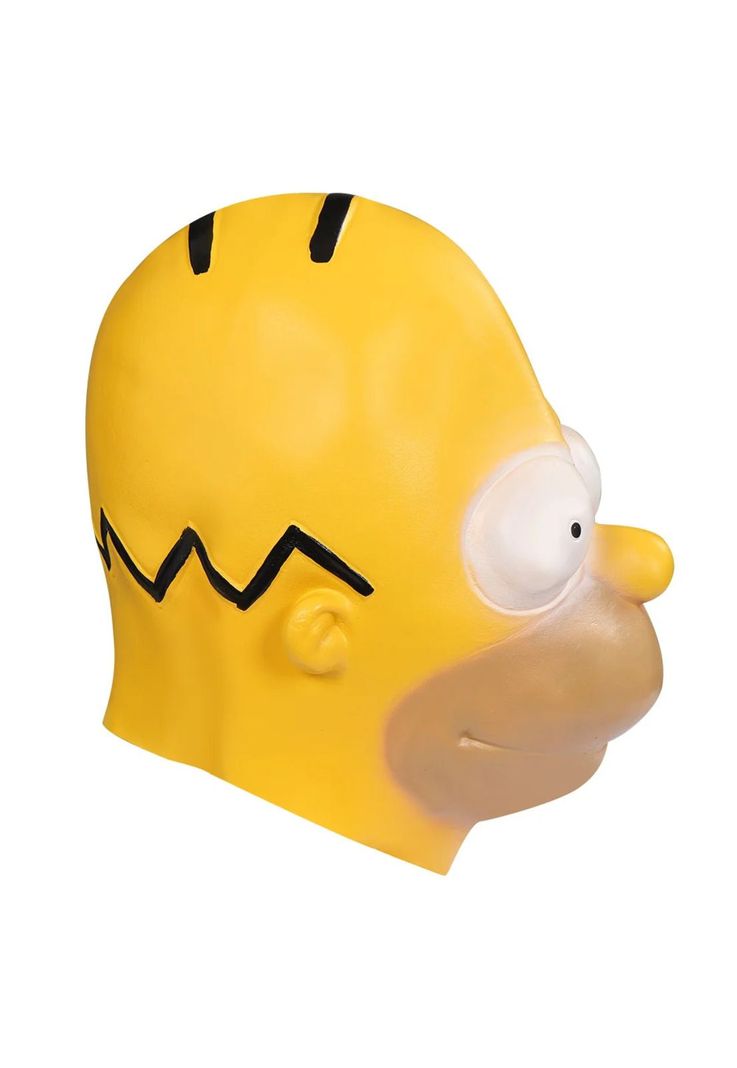 Mascara Homero Simpson Los Simpson Latex Adulto-4