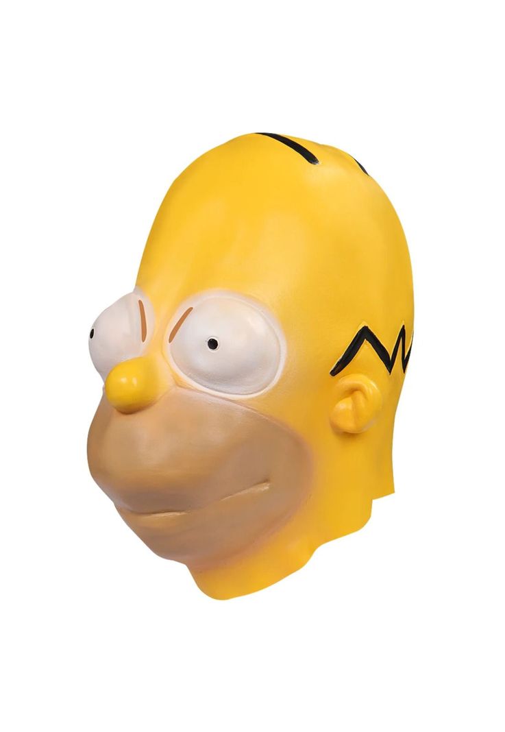 Mascara Homero Simpson Los Simpson Latex Adulto-5