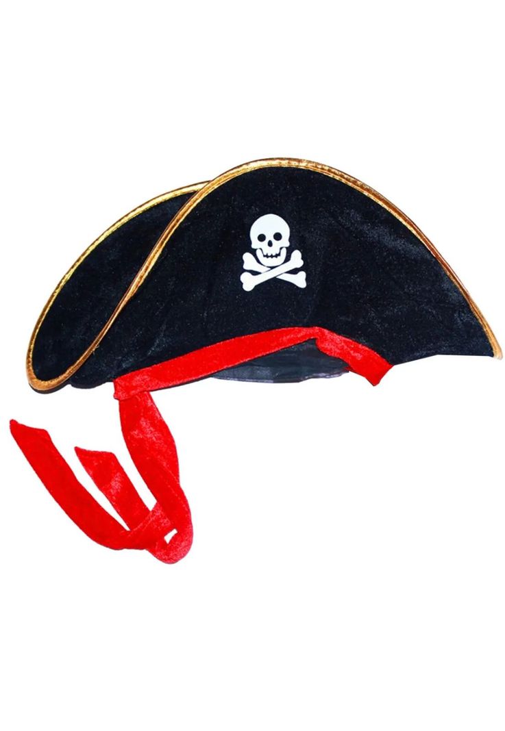 Sombrero De Pirata Boina Gorro Cotillón-0