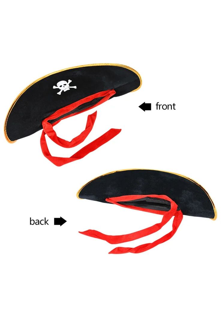 Sombrero De Pirata Boina Gorro Cotillón-7