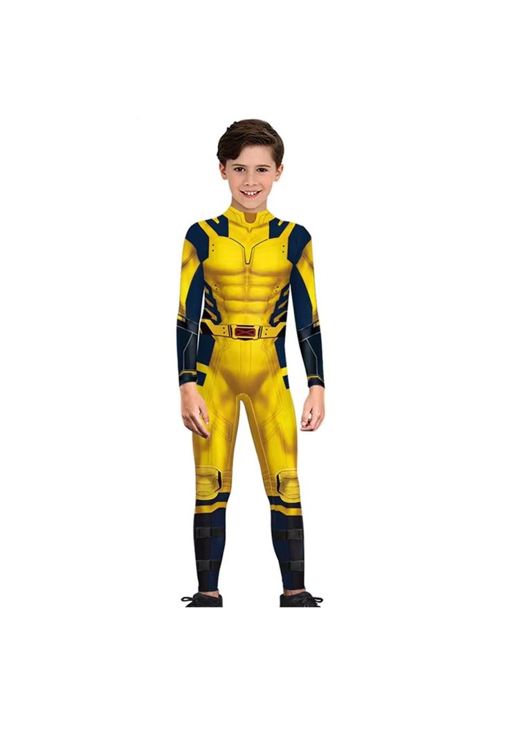 DIsfraz  Infantil Wolverine Logan Deadpool y Wolverine-0