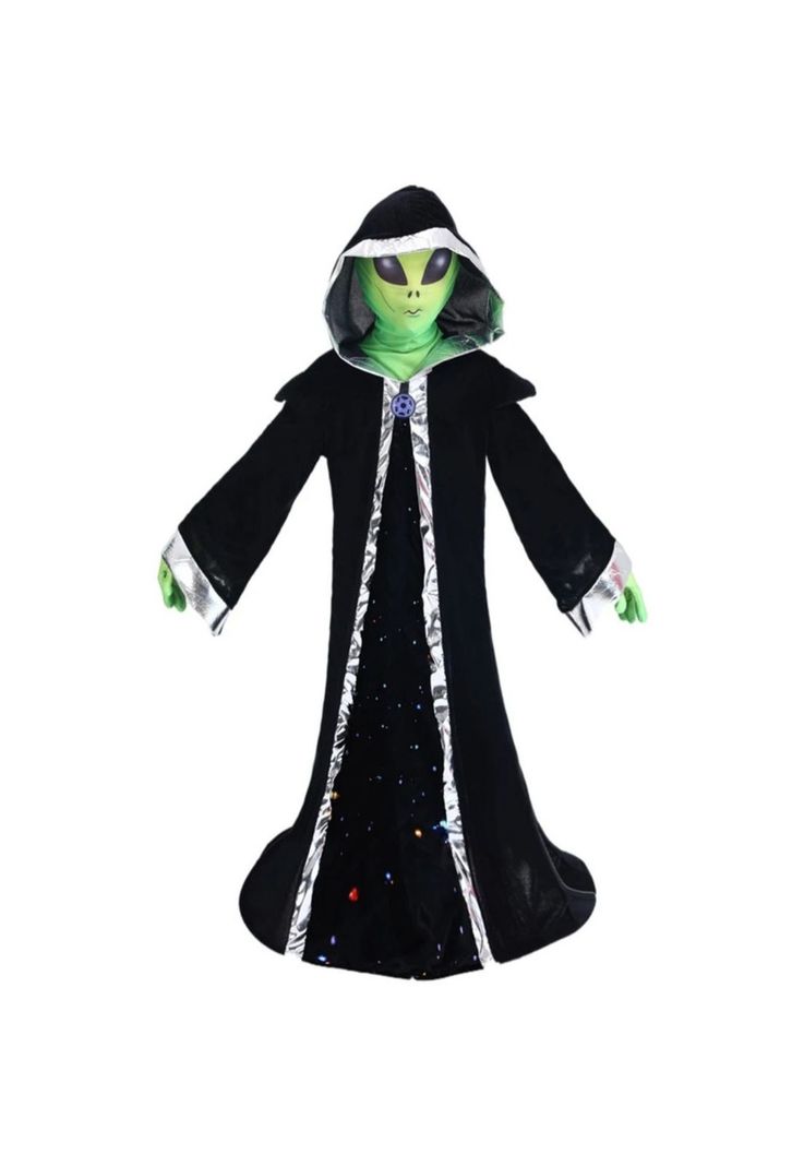 Disfraz De Extraterrestres Cosplay Stardy Verde-0