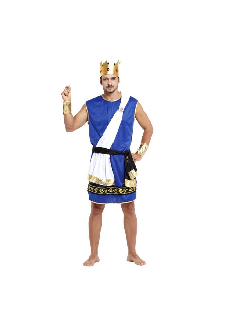 Disfraz Dios Griego Zeus Adulto-0