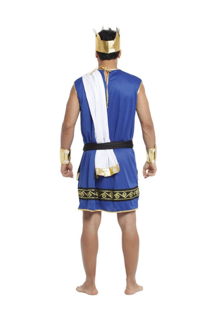 Disfraz Dios Griego Zeus Adulto-3