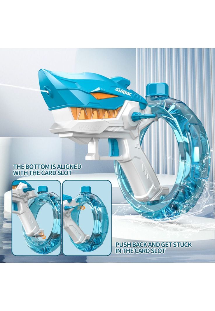 Pistola de Agua Tiburon Premium-1
