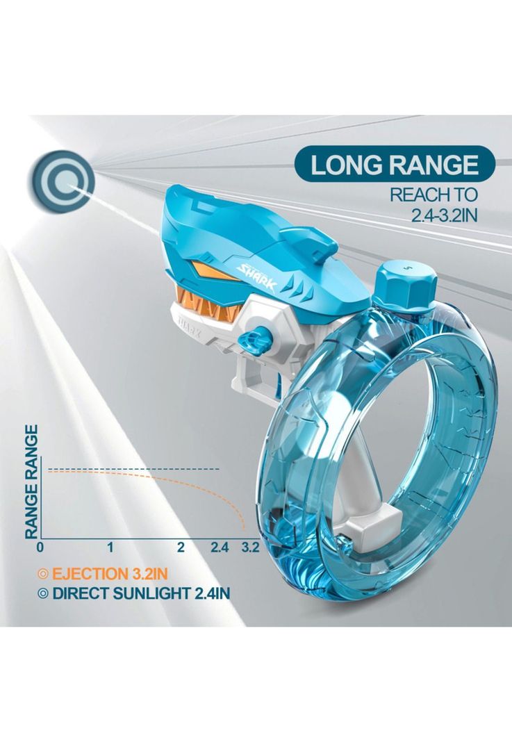 Pistola de Agua Tiburon Premium-5