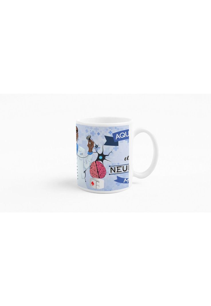 Tazones tazas blancas Para Neurologo Personalizado-2