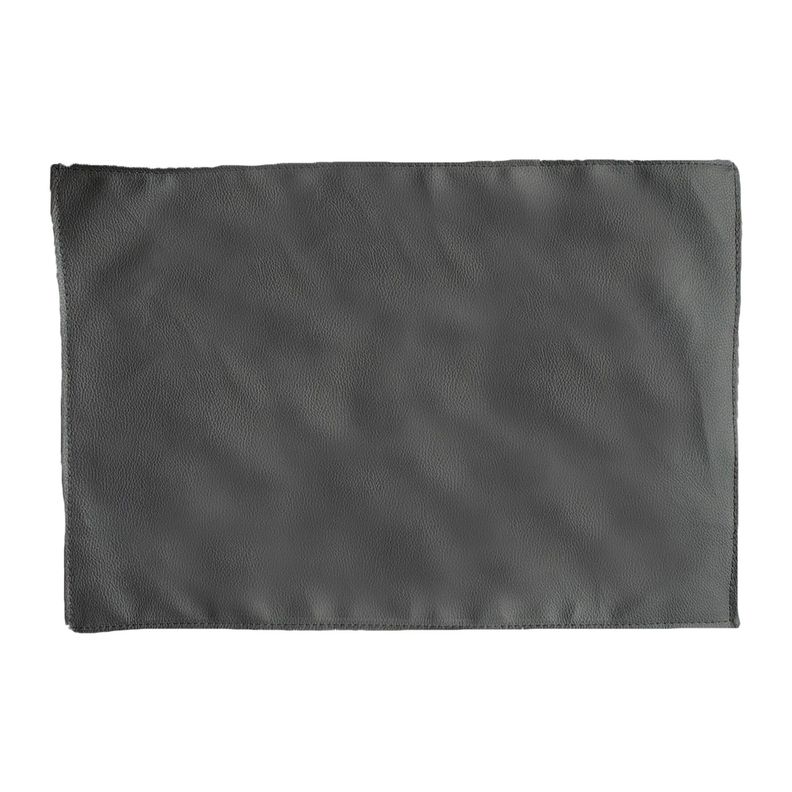 Individuales De Tela Reversibles Mandalas Negro 4 unidades-2