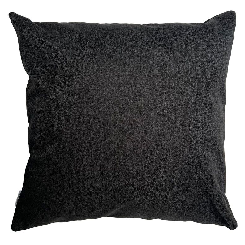 Cojin Decorativo Diseno Lino Negro 50x50 Relleno No requiere variantes por talla