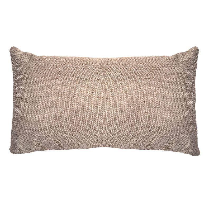 FUNDA COJIN DECORATIVO DISENO LINO BEIGE OSCURO 50X30