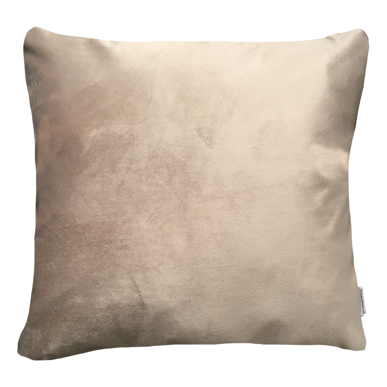 FUNDA COJIN DECORATIVO DISENO SUAVE BEIGE 50x50