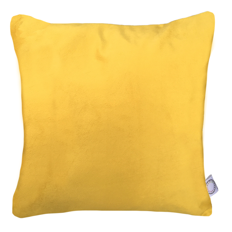 FUNDA COJIN DECORATIVO DISENO AMARILLO 45X45