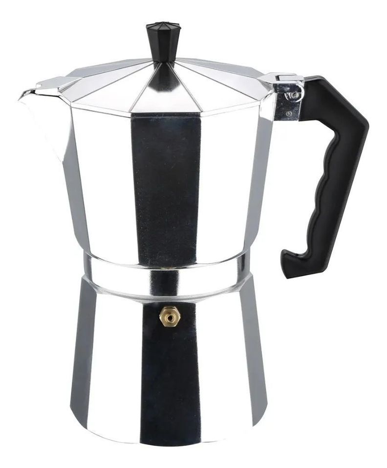Cafetera 12tazas Aluminio Bolonia Bergner