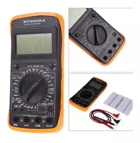 Multimetro Digital Dt9205a Tester Multitester Expreso Online-3