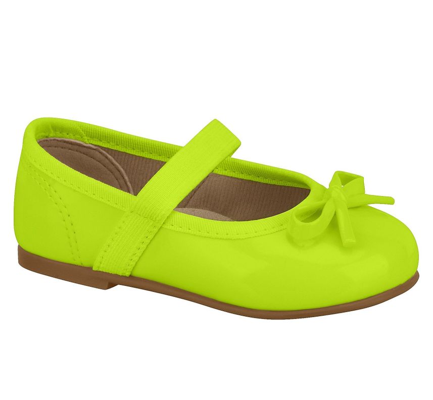 Ballerina Molekinha Amarillo Neon 2106.1005.6000.7774-0