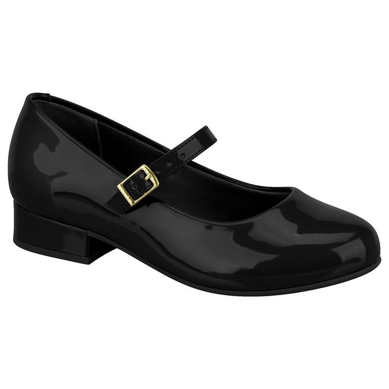 Zapato Molekinha Negro Charol-0