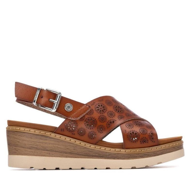 Sandalia Mujer REFRESH 175163 Calados Camel
