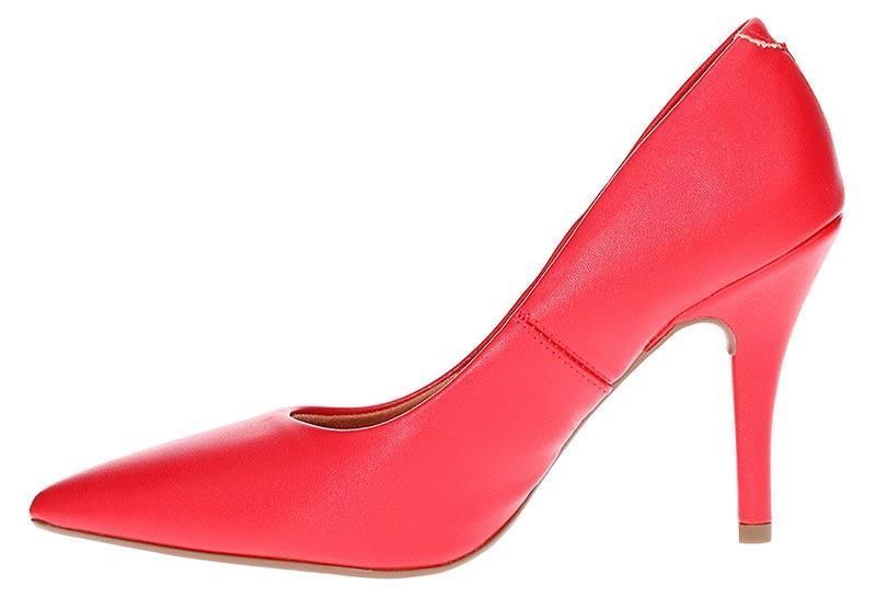 Zapato Vestir Stiletto Mujer Vizzano Rojo-3