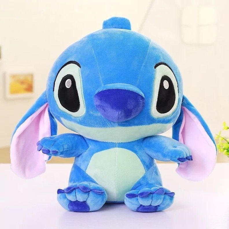 Pack 2 Peluche Pareja Stitch Y Angel 25cm -2