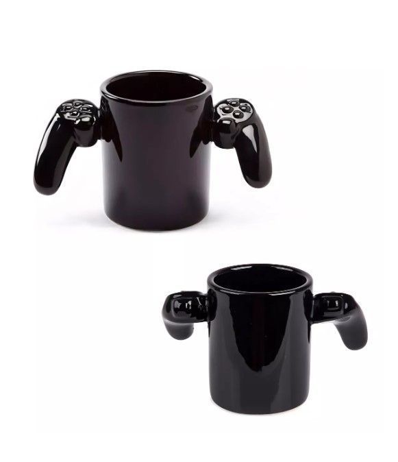 Taza Gamer "Game Over" con Mangos en Forma de Control 400ml-3