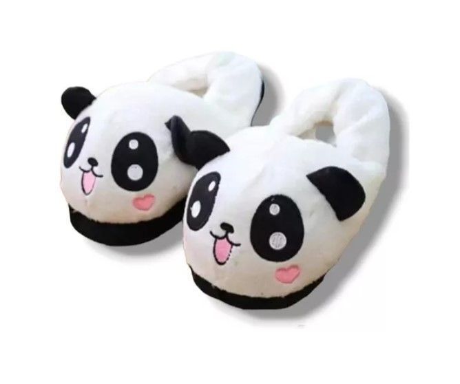 Pantuflas Unisex Diseño Panda T 35-42-0