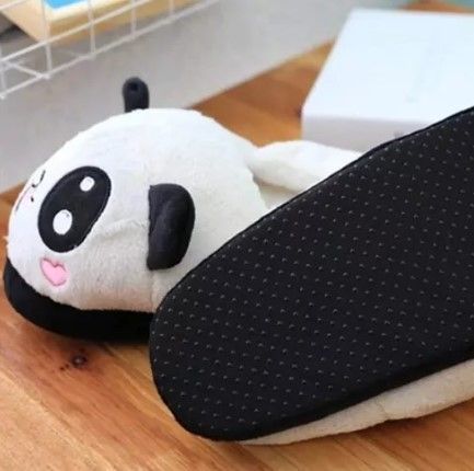 Pantuflas Unisex Diseño Panda T 35-42-2