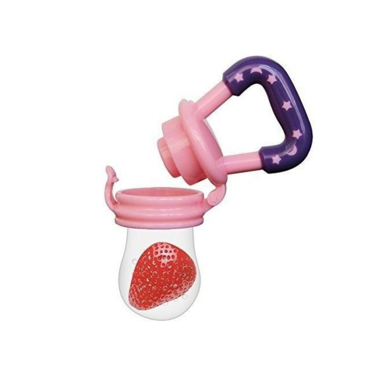 Chupete Mordedor Para Frutas Rosa-1