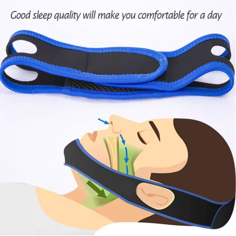 Banda Cinturón Anti Ronquido Unisex Apnea De Sueño-1