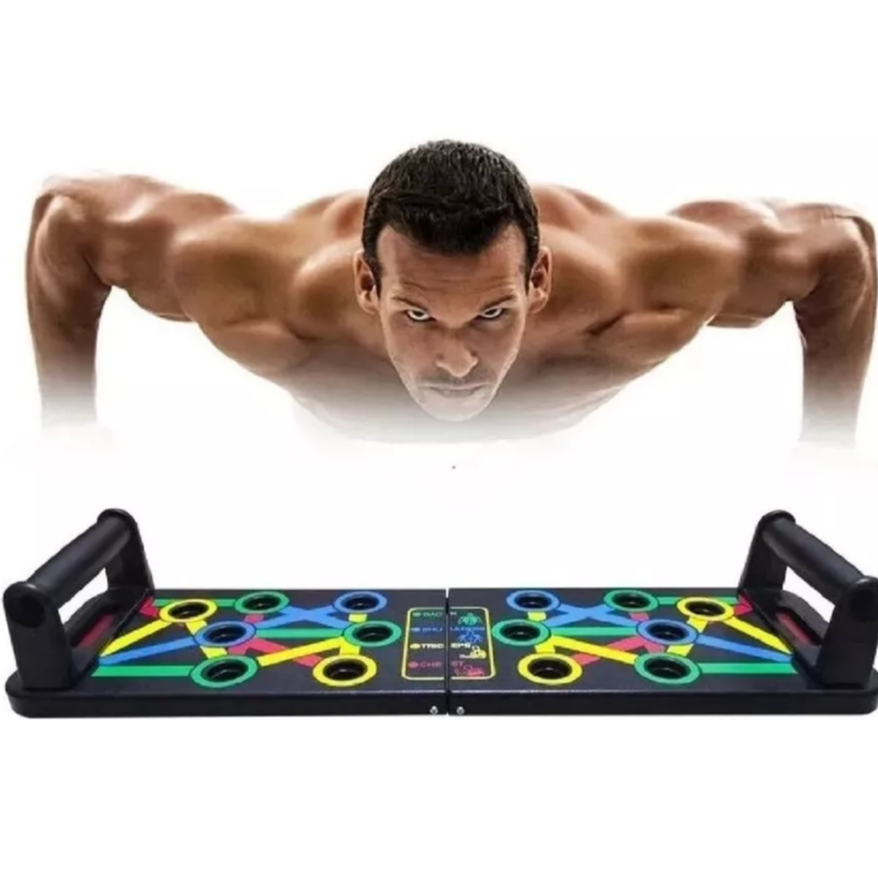 Tabla Plegable de Flexiones Multiusos Fitnes -0