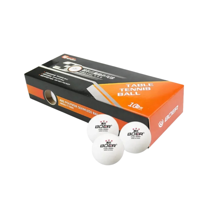 Set Pelotas de Ping Pong 3 Estrellas caja de 10 unidades-0