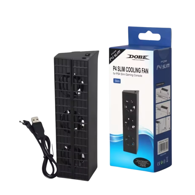 Ventilador Refrigeración USB externo PS4 Slim Control temperatura-0