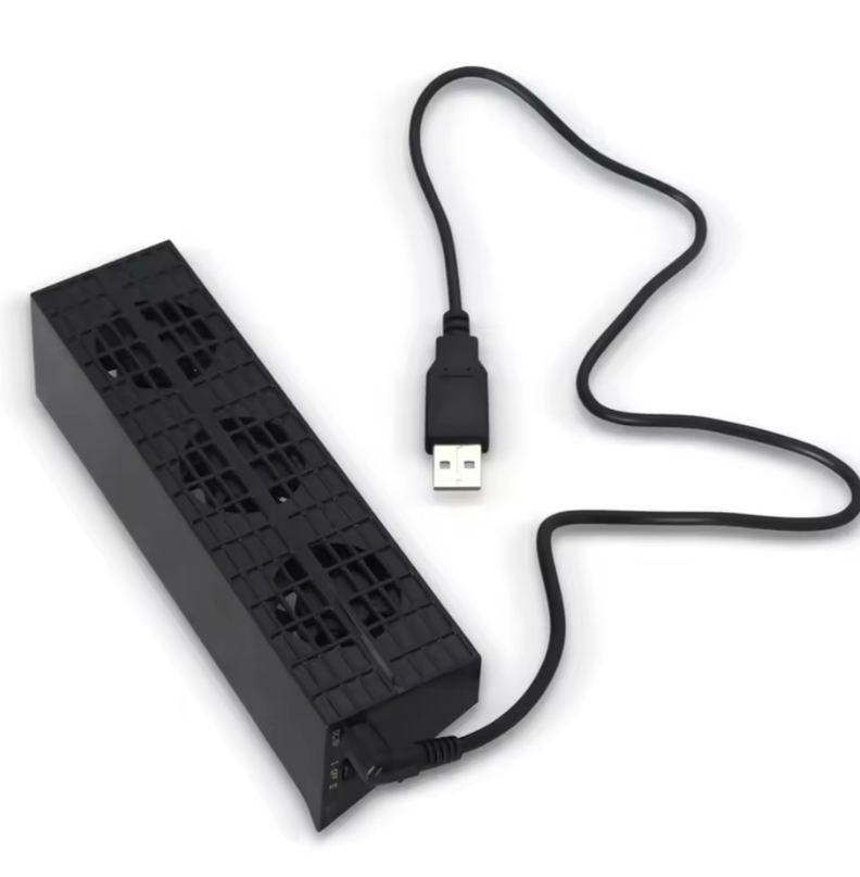 Ventilador Refrigeración USB externo PS4 Slim Control temperatura-2