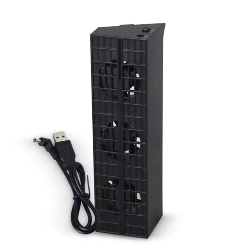 Ventilador Refrigeración USB externo PS4 Slim Control temperatura-3