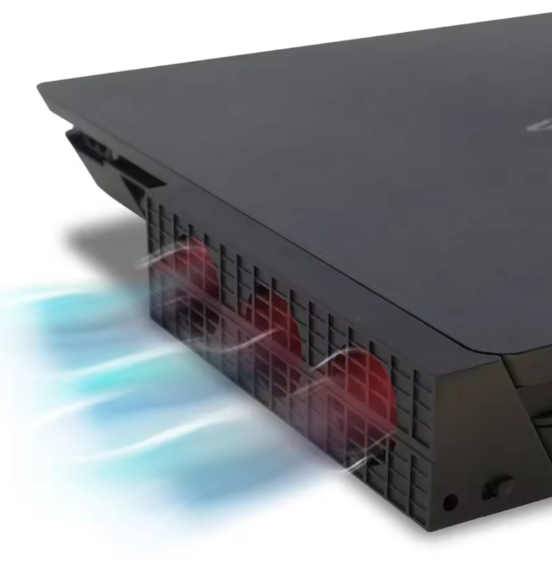 Ventilador Refrigeración USB externo PS4 Slim Control temperatura-5