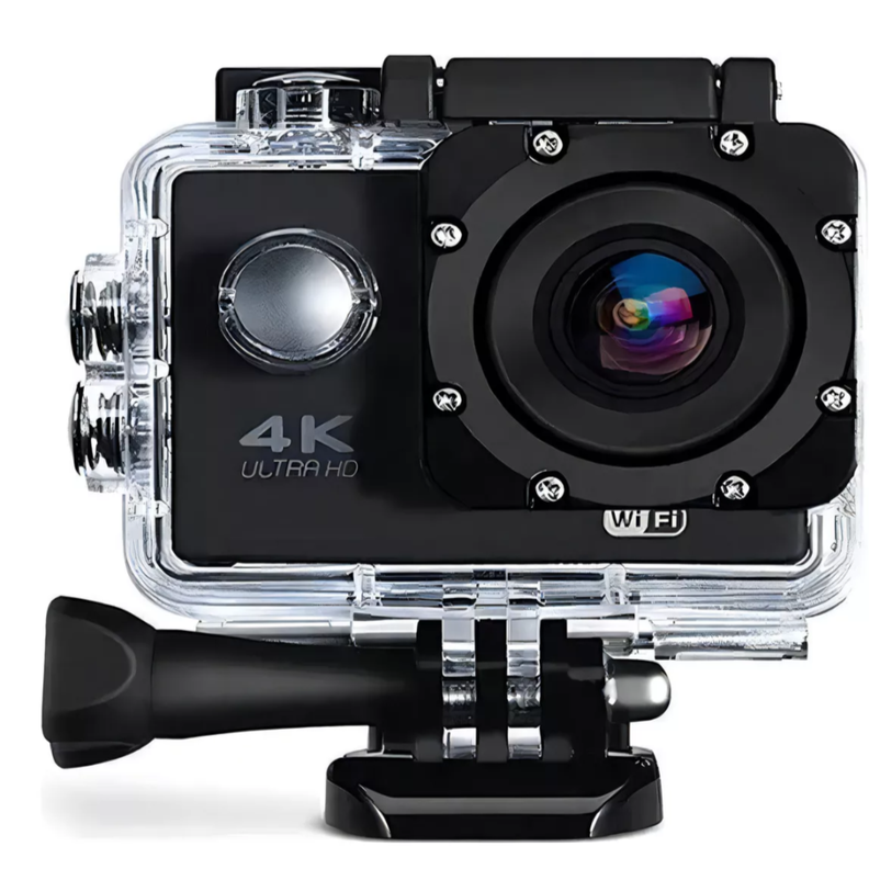 Cámara Deportiva 4k Wi-fi Sumergible 30mts Ultra Hd-1