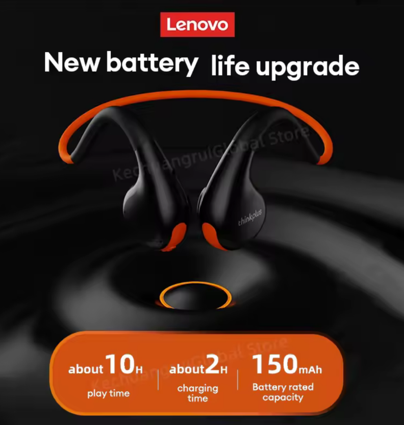 Audiófonos de Conducción Ósea Lenovo x7 Deportivos. -2