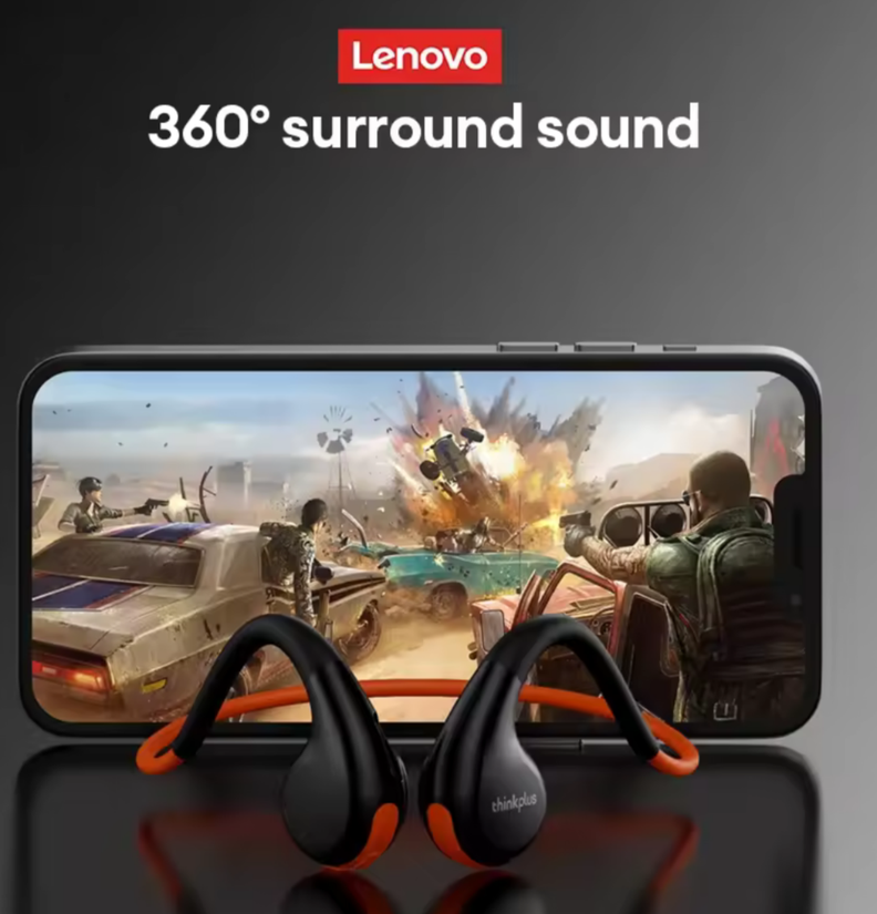 Audiófonos de Conducción Ósea Lenovo x7 Deportivos. -4