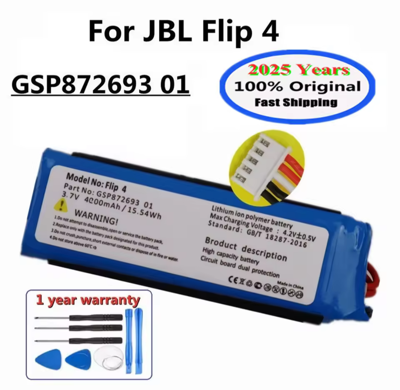Batería de reemplazo JBL Flip 4 + kit de herramienta -6