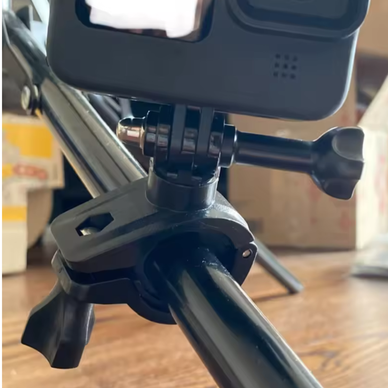 Soporte Go Pro Hero 11 /10/9 Manillar De Bicicleta O Moto antideslizante-4