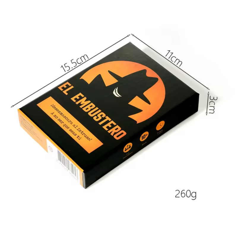 El Embustero, Juego de cartas, Descubre el Intruso -3