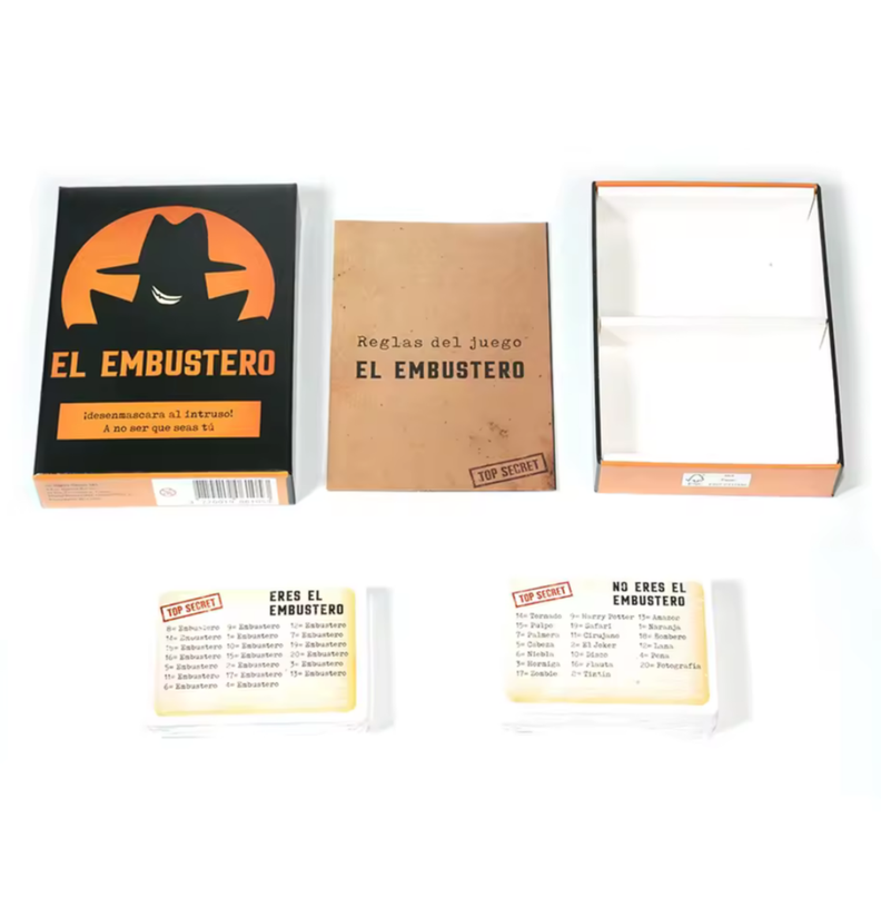 El Embustero, Juego de cartas, Descubre el Intruso -4